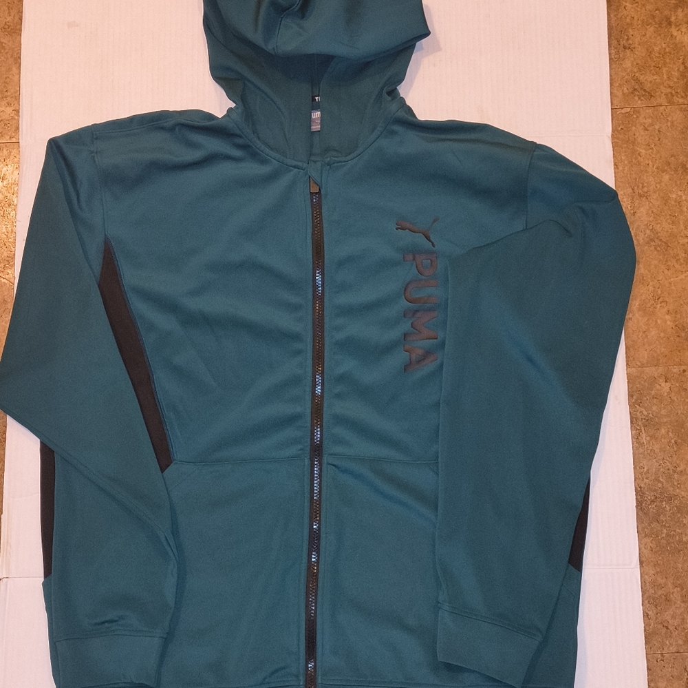 PUMA Men's Teal Jacket
